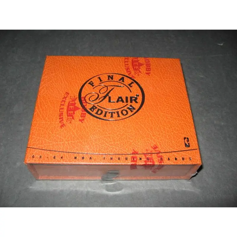 2003/04 Fleer Flair Final Edition Basketball Box (Hobby)