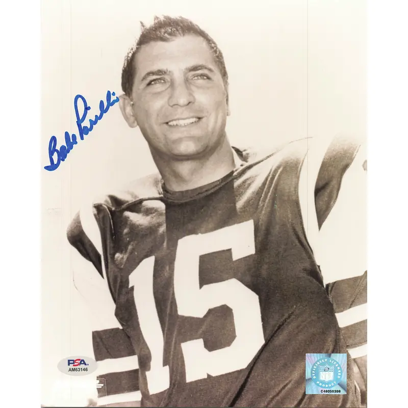 Babe Parilli signed 8x10 photo PSA/DNA Autographed