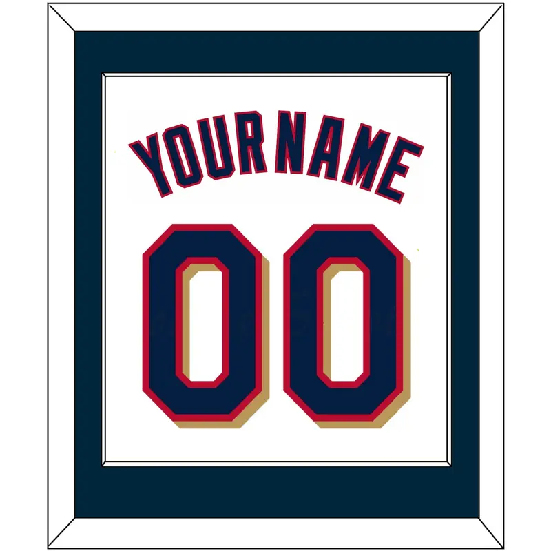 Minnesota Name & Number - Home White (2015-2022) - Single Mat 1