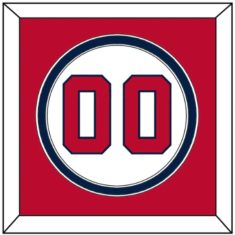 Washington Number - Home White - Double Mat 3