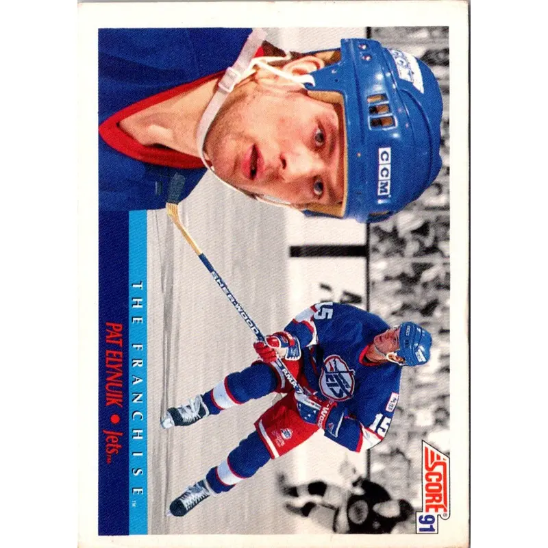 1991 Score Pat Elynuik #295