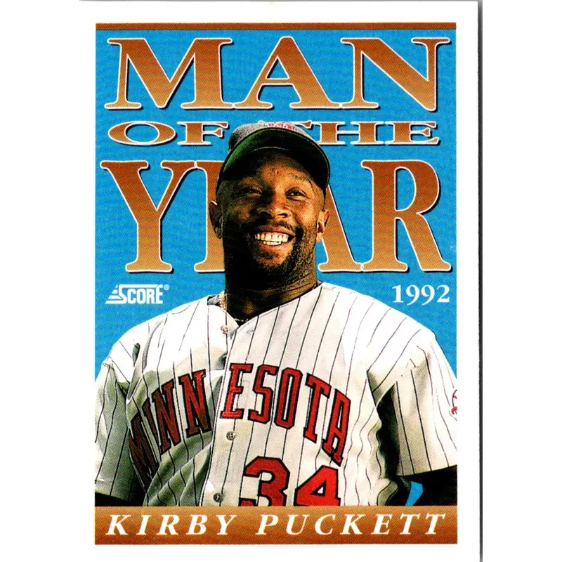 1993 Score Kirby Puckett #550