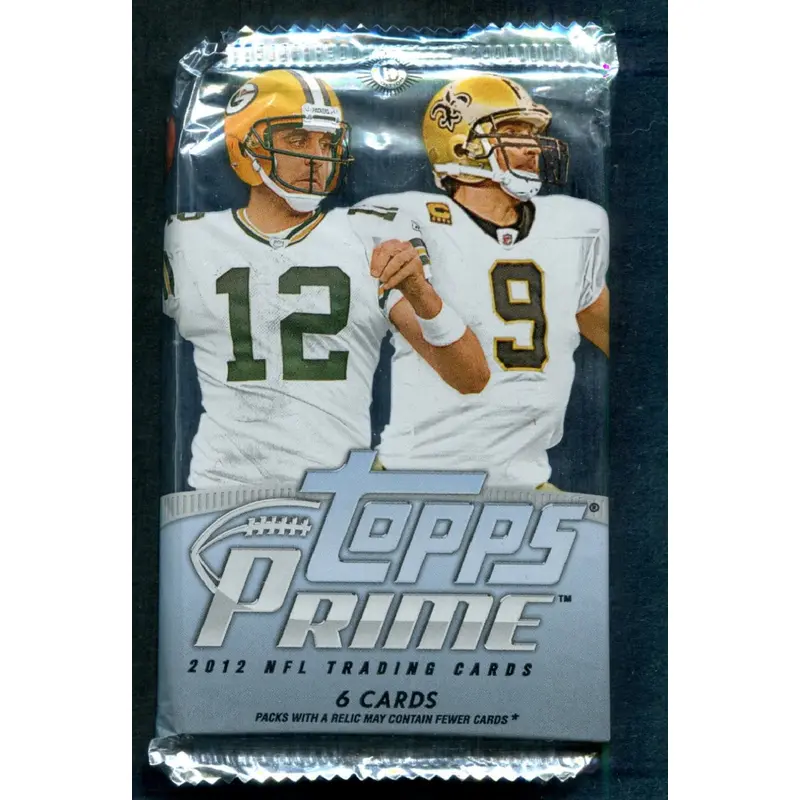 2012 Topps Prime Football Unopened Pack (Hobby) (6)
