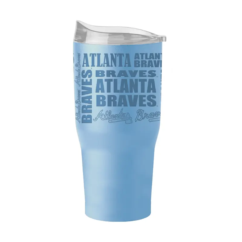 Atlanta Braves 30oz Alternate Replay Powder Coat Tumbler
