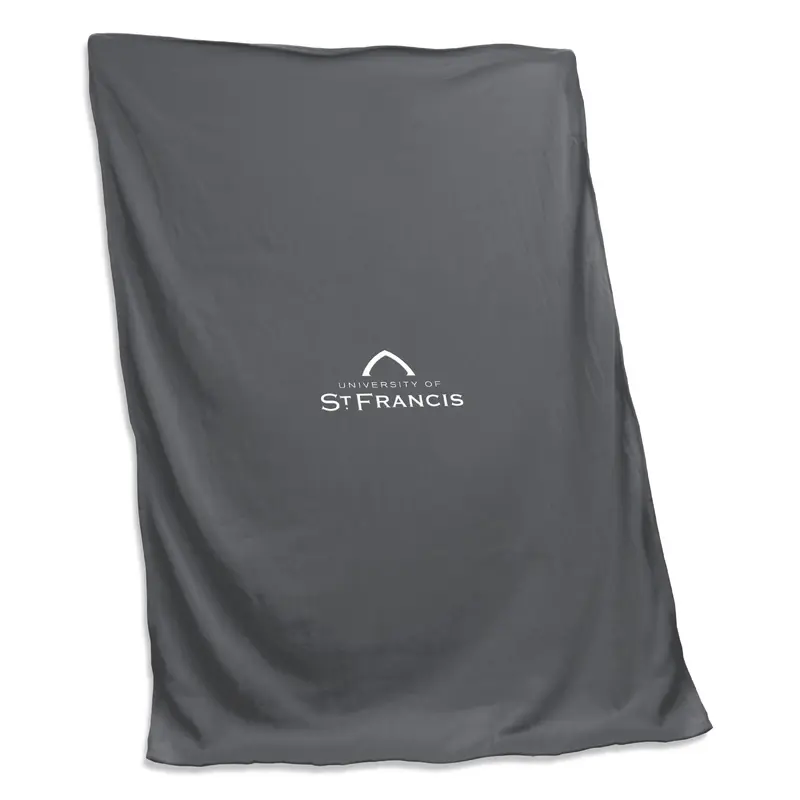 Saint Francis - Joliet Charcoal Sweatshirt Blanket (Screened)
