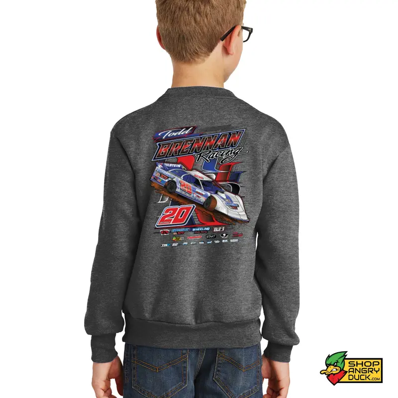Todd Brennan Racing Youth Crewneck Sweatshirt