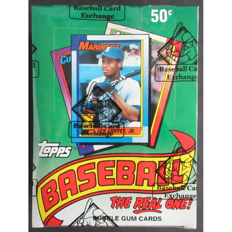 1990 Topps Baseball Unopened Wax Box (FASC)