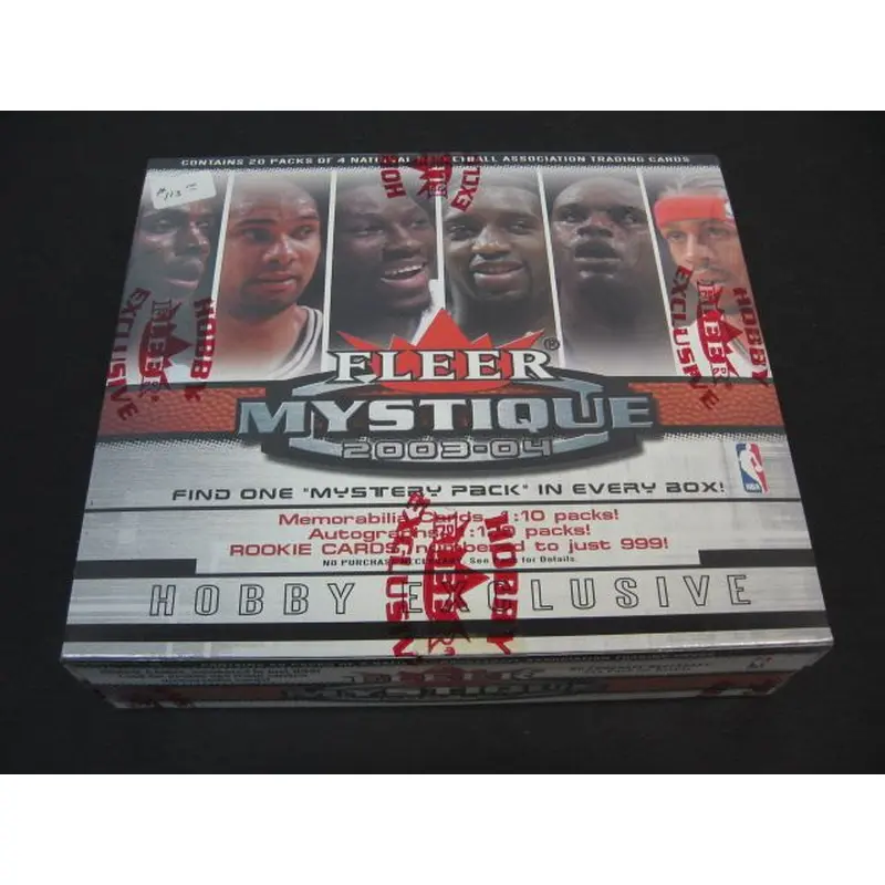 2003/04 Fleer Mystique Basketball Box (Hobby)