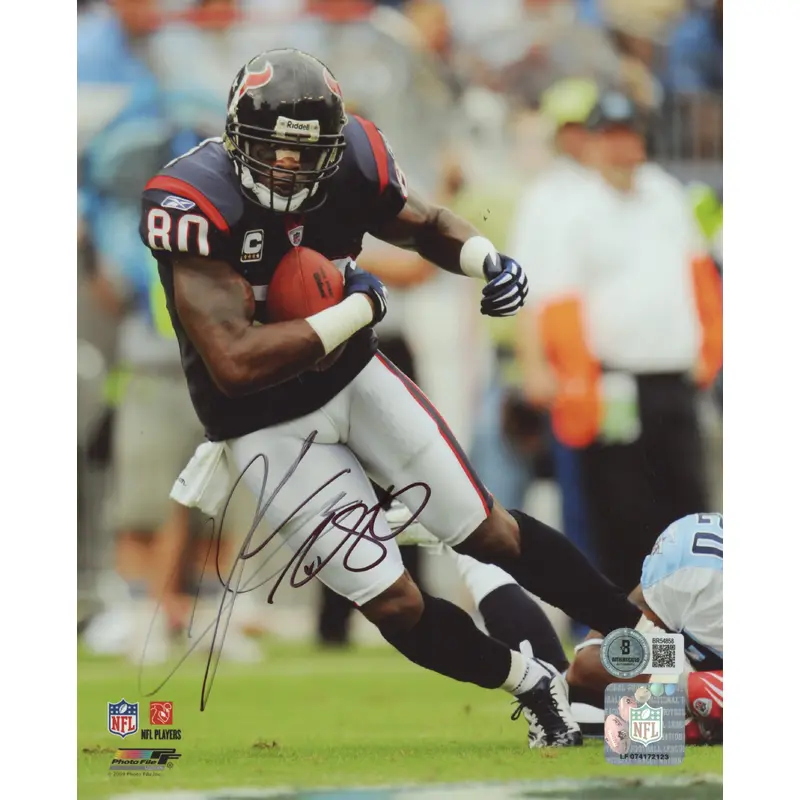 Texans Andre Johnson Authentic Signed 8x10 Photo Autographed BAS #BR54858