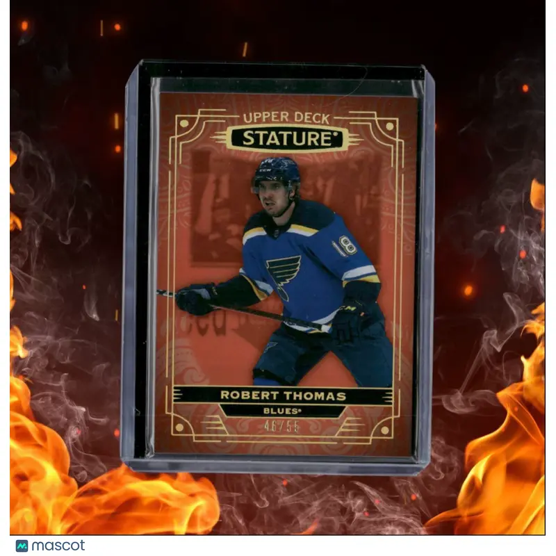 2022-23 Upper Deck Stature Robert Thomas Orange 46/55 #63