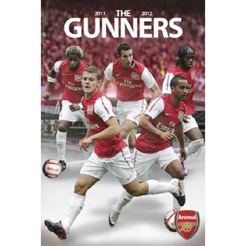 Arsenal FC "Big Five" (2011/12) EPL Soccer Action Poster - GB Eye Inc.