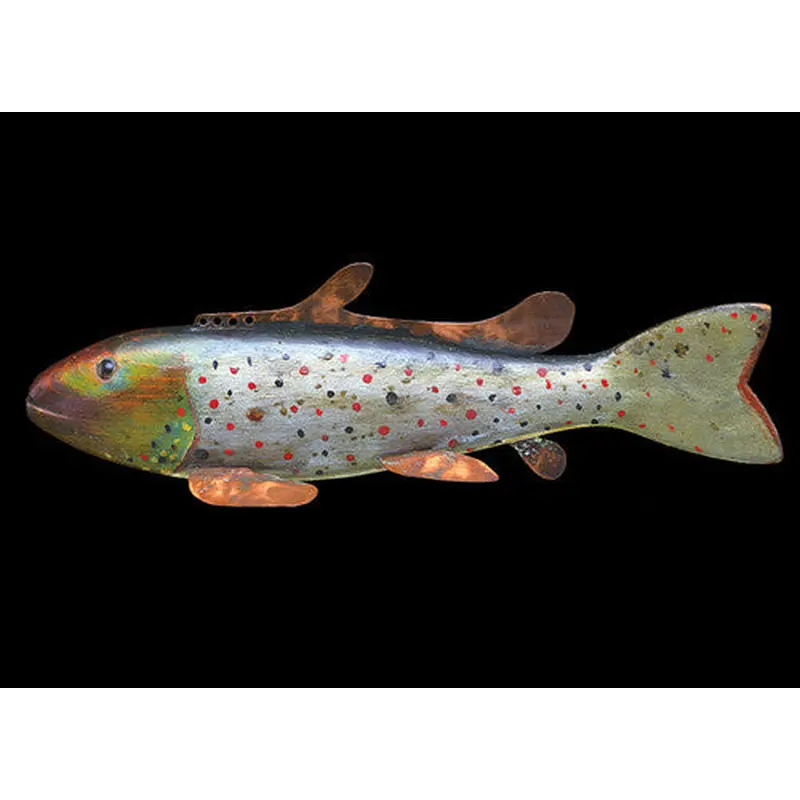Fish Decoy Master Carver Series Poster - Hans Janner Sr. Rainbow Trout  c.1935