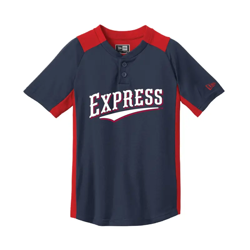 Round Rock Express New Era Youth 2 Button Jersey