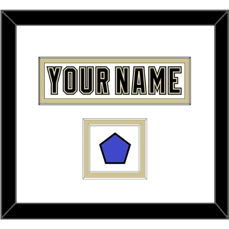 Pittsburgh Nameplate & 2014 Stadium Series-Chicago Patch - White Jersey - Double Mat 1