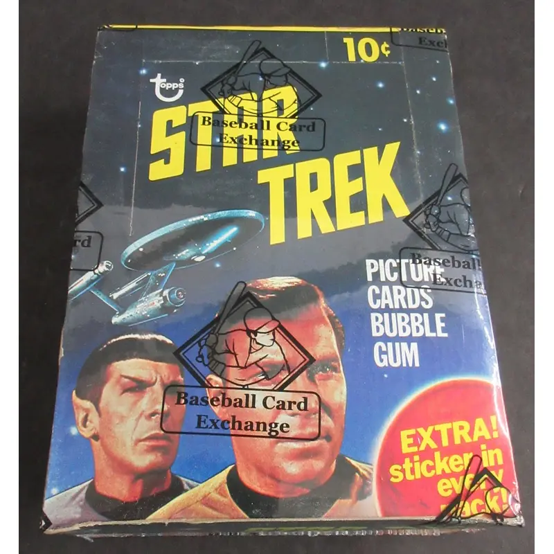 1976 Topps Star Trek Unopened Wax Box (BBCE) (A15363)