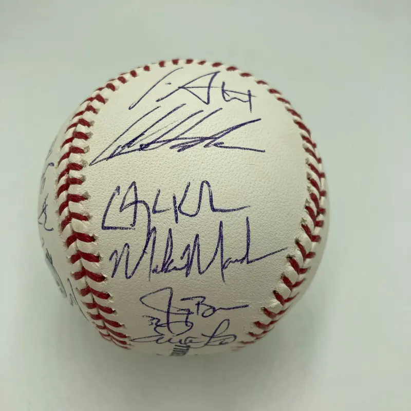 Clayton Kershaw Rookie 2007 All Star Game Team Signed Baseball MLB Authentic