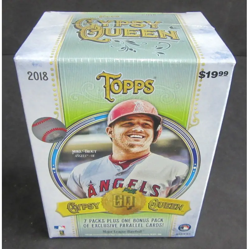 2018 Topps Gypsy Queen Baseball Blaster Box (7/6 plus Bonus pack)