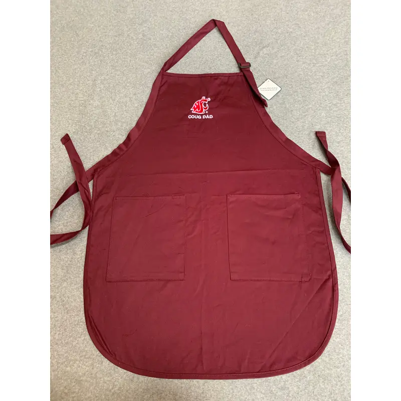 Crimson Dad Embroidered Apron