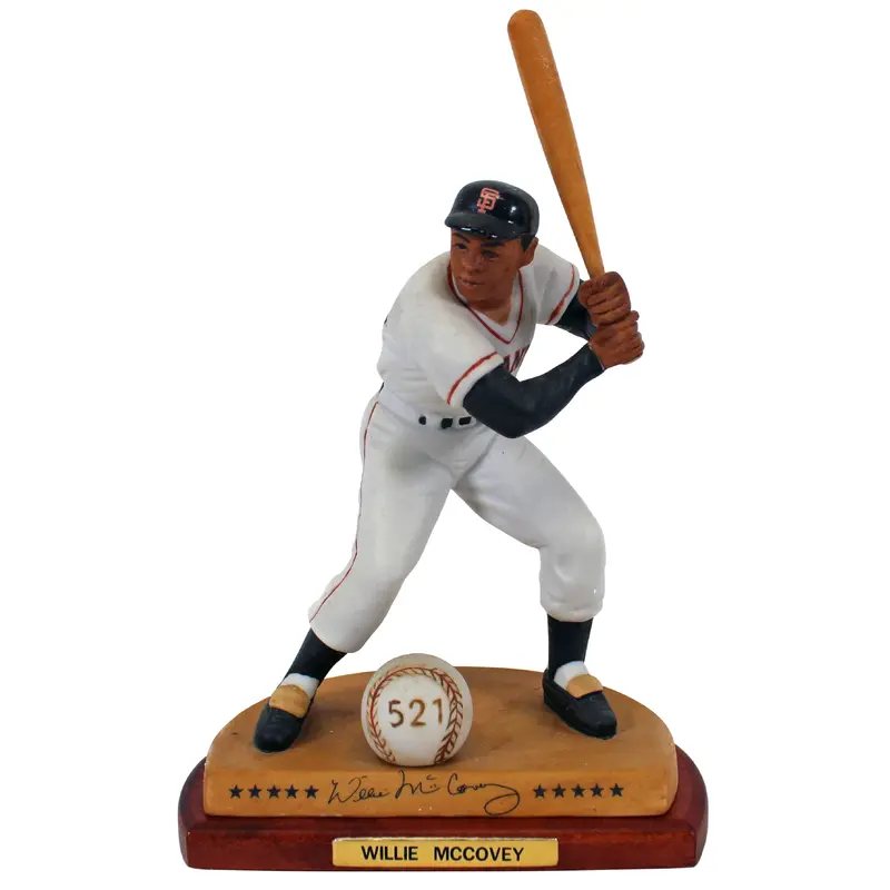 Giants Willie McCovey Sports Impressions Legendary Hitters Figurine Un-signed