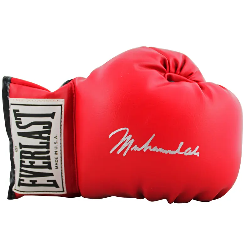 Muhammad Ali Authentic Signed Red Everlast Glove w/ Vintage Sig JSA #X88667