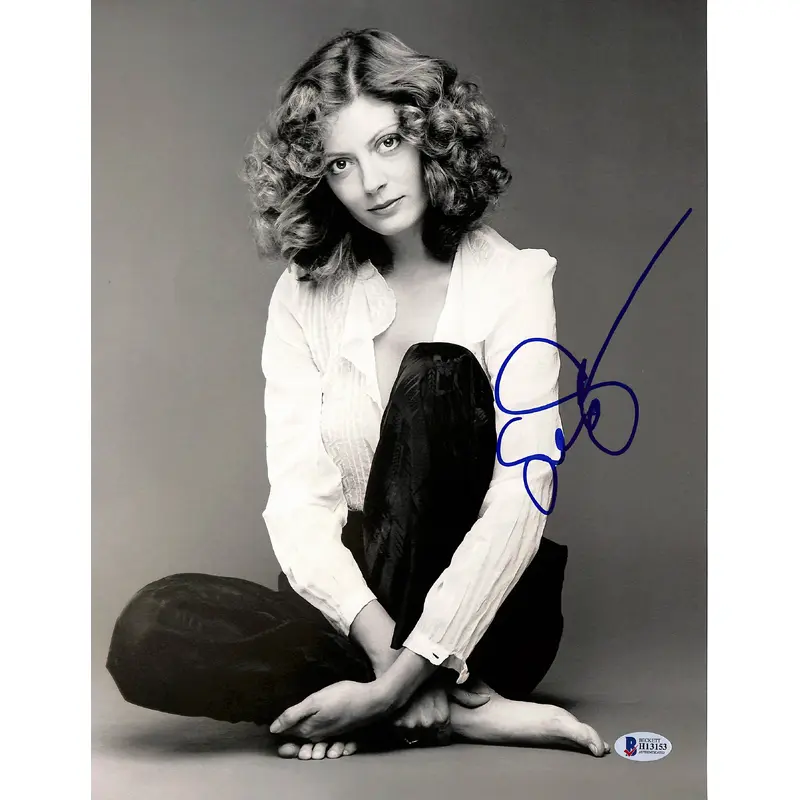 Susan Sarandon Sexy Authentic Signed 11x14 Photo Autographed BAS #H13153