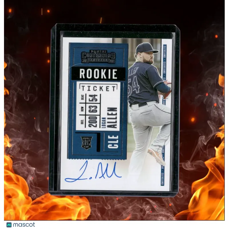 2020 Panini Contenders Logan Allen Ticket Rookie Auto #127