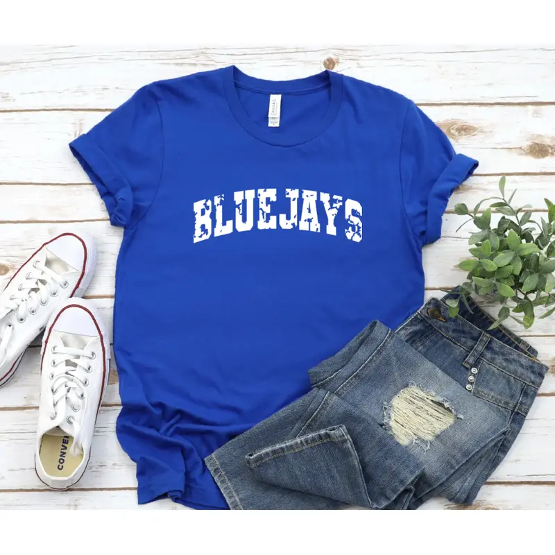 Distressed Bluejays