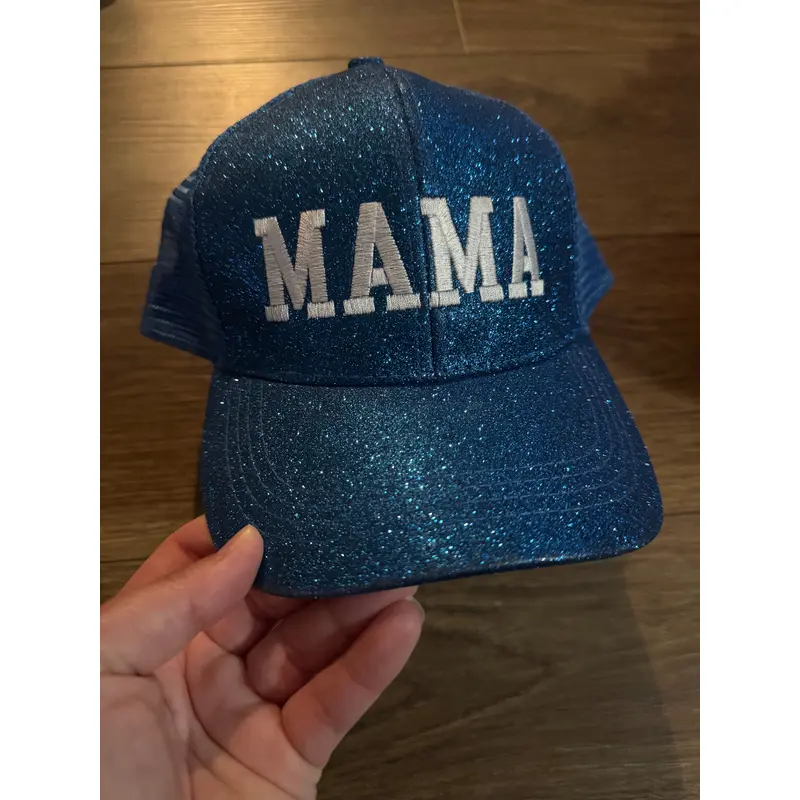 Royal Blue Mama Glitter