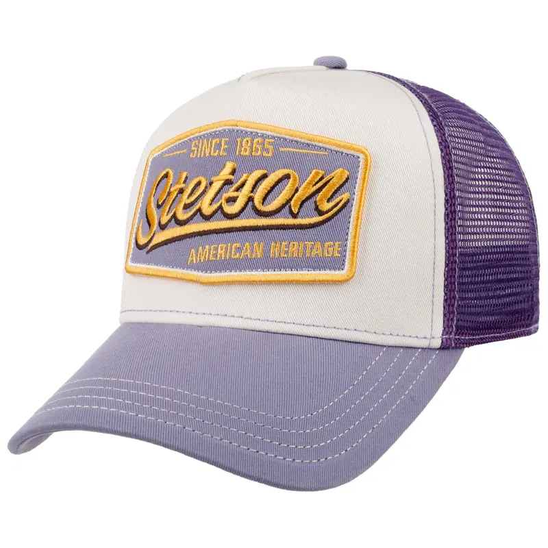 Stetson - Heritage Vintage Trucker Cap - Purple