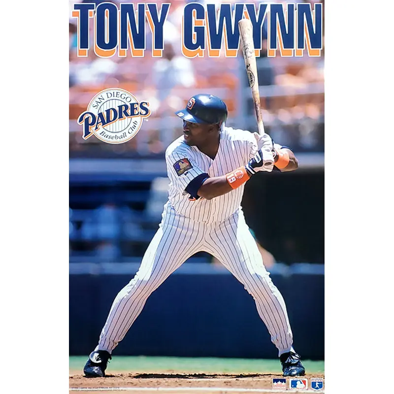 Tony Gwynn "Action" San Diego Padres Poster - Starline Inc. 1995
