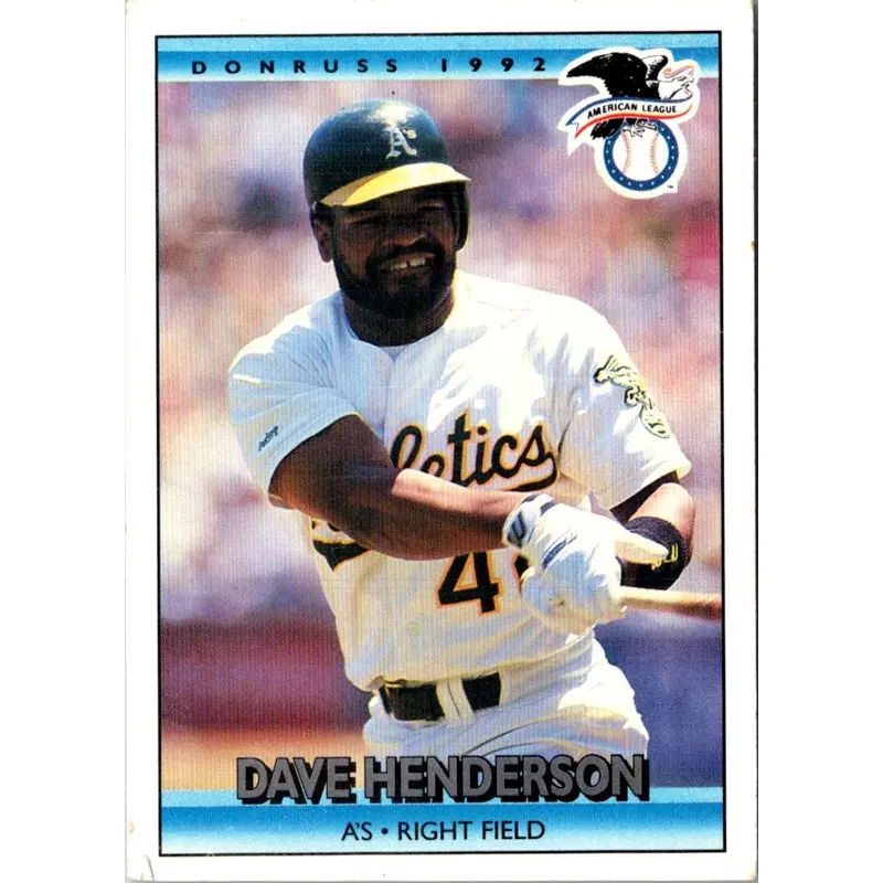 1992 Donruss Dave Henderson #21