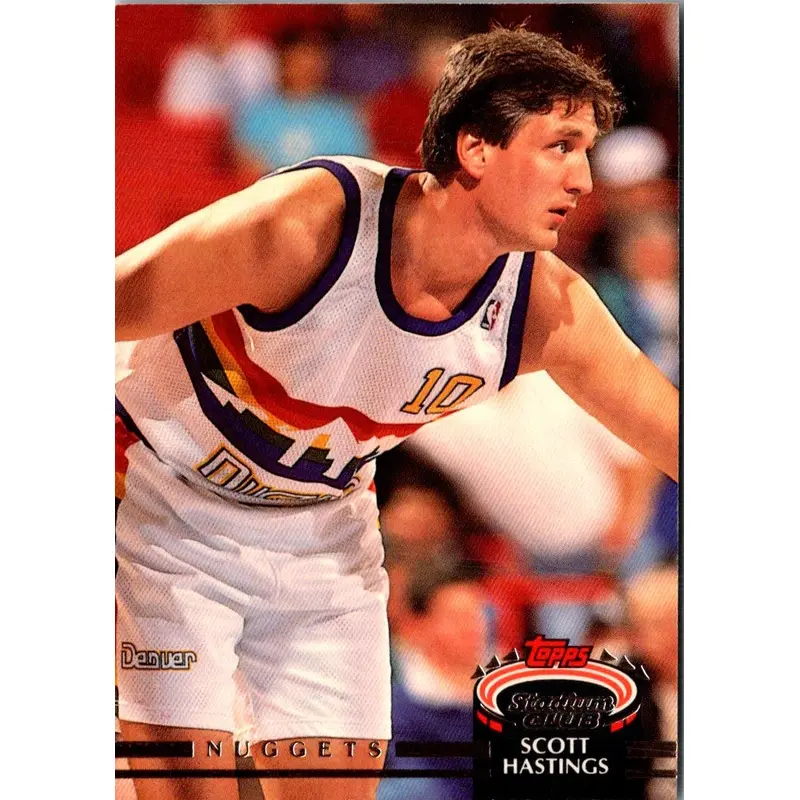 1992 Stadium Club Scott Hastings #36