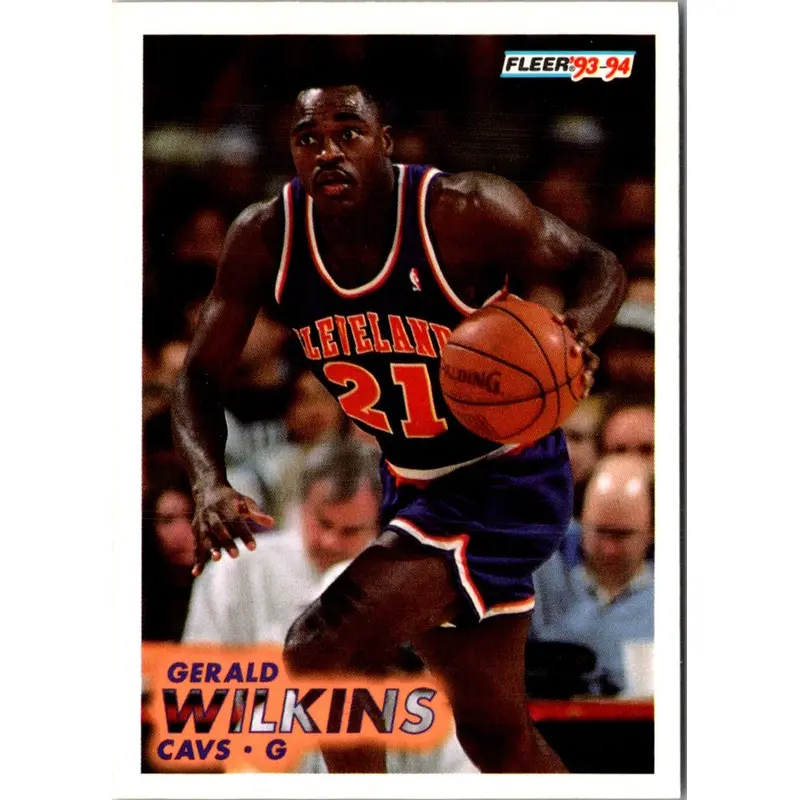 1993 Fleer Gerald Wilkins #41