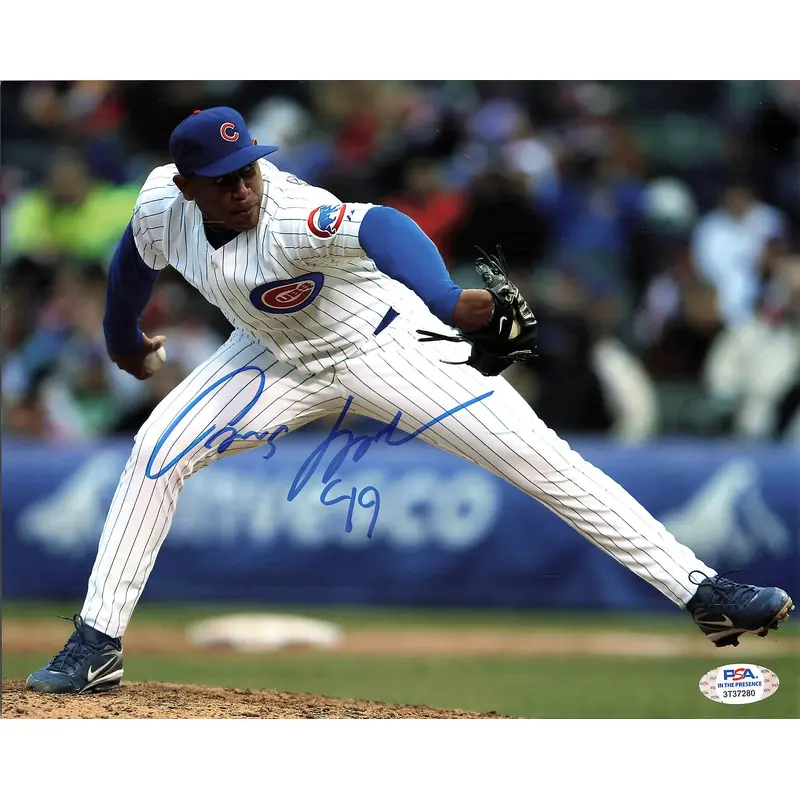 Carlos Marmol signed 8x10 photo PSA/DNA Chicago Cubs Autographed