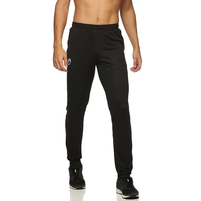 Men'S Ace Track Pant Black Omtex | Kibi Sports