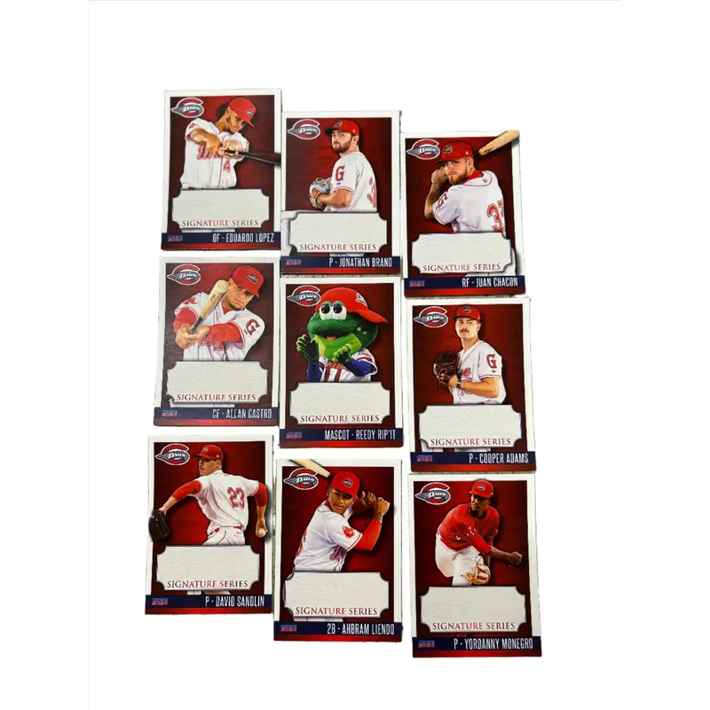Greenville Drive 2024 Team Baseball Card Set