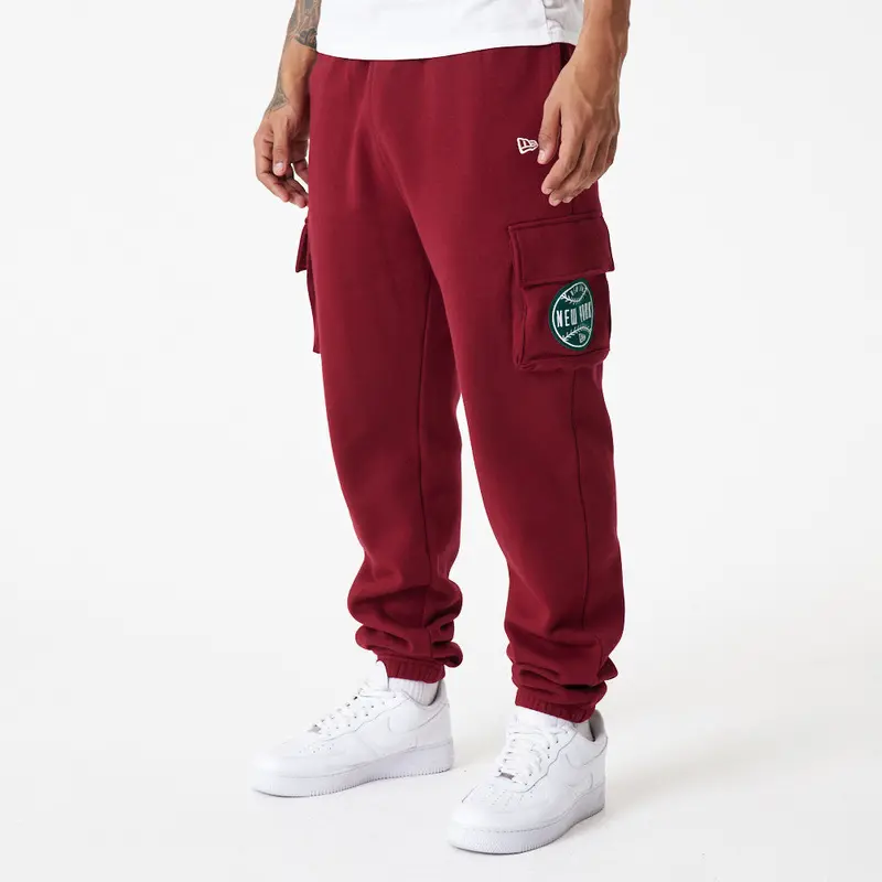 New Era - NE Lifestyle Cargo Jogger Pants - Cardinal