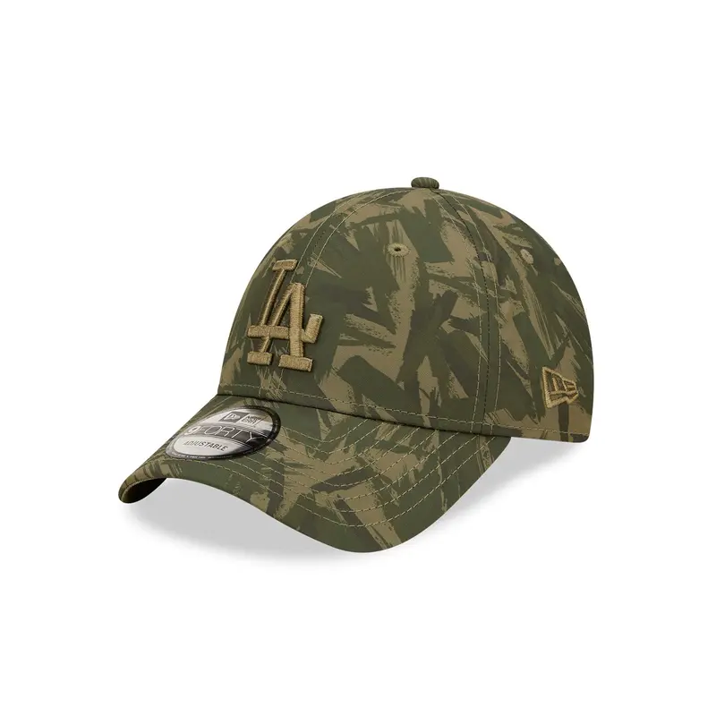 Painted 9Forty Los Angeles Dodgers - Olive