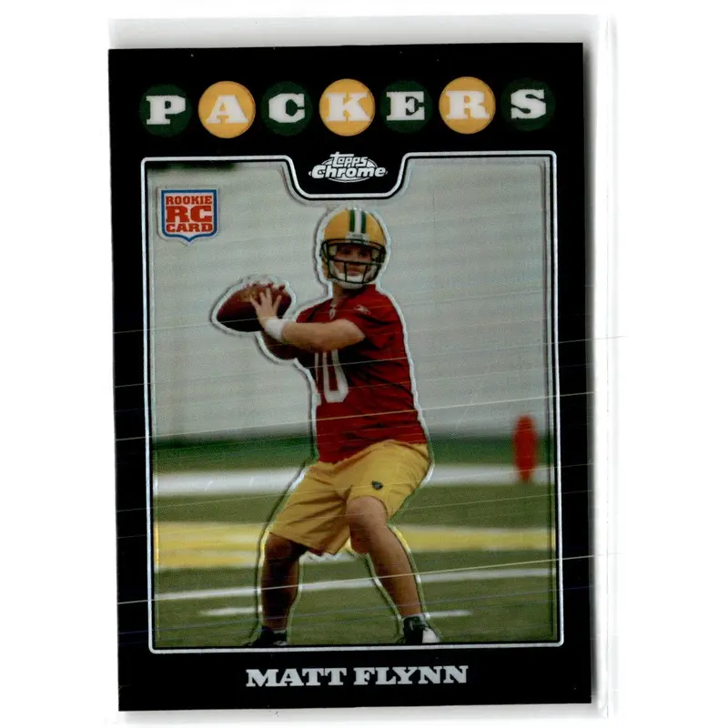 2008 Topps Chrome Matt Flynn #TC177