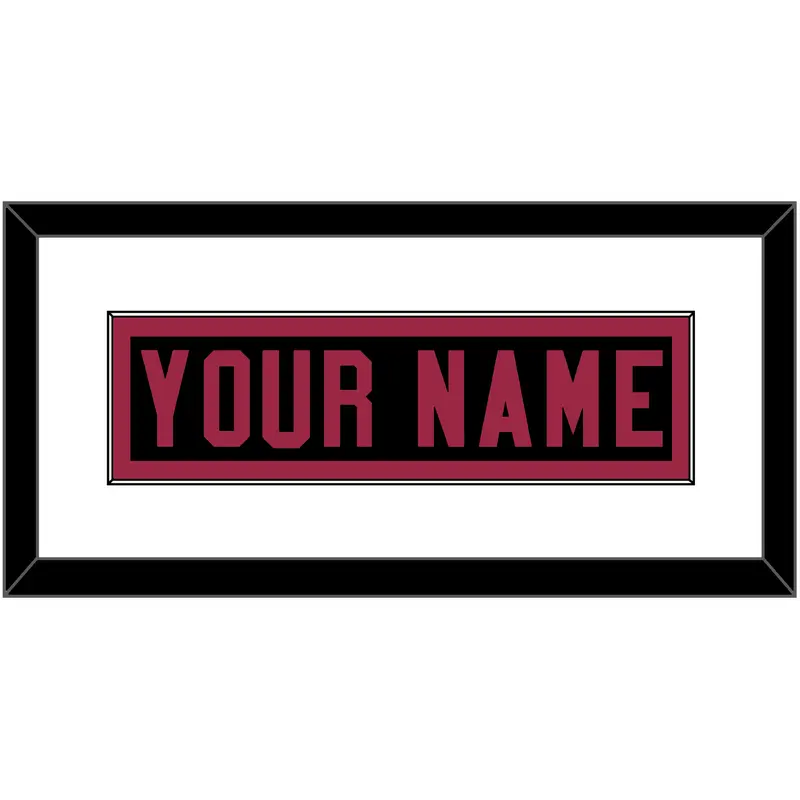Arizona Nameplate - Alternate Black - Single Mat 2