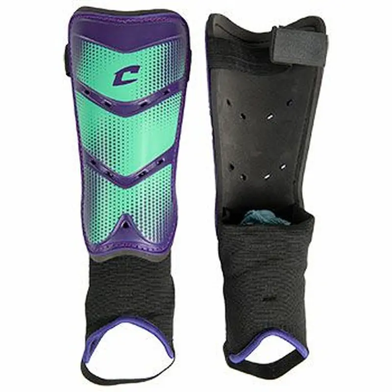 New Champro League Soccer Shin Guard Purple Youth Size XXS