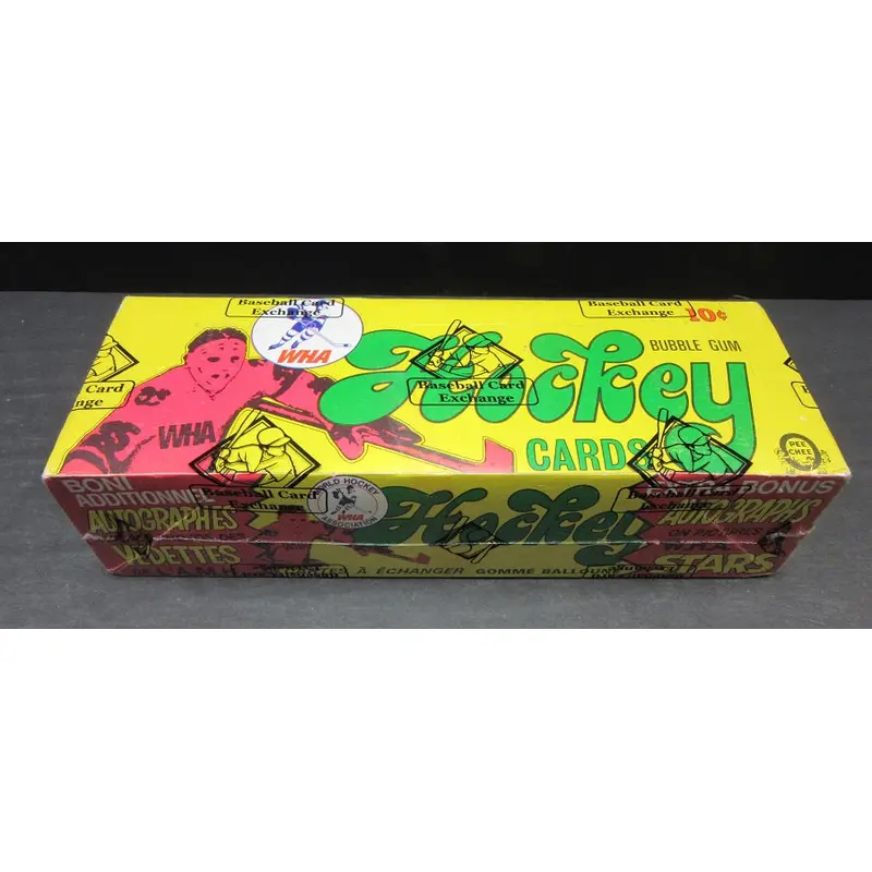1974/75 OPC O-Pee-Chee WHA Hockey Unopened Wax Box (Authenticate)