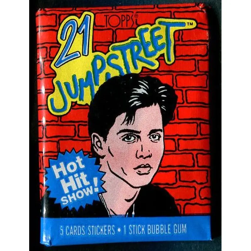 1988 Topps 21 Jump Street Unopened Wax Pack