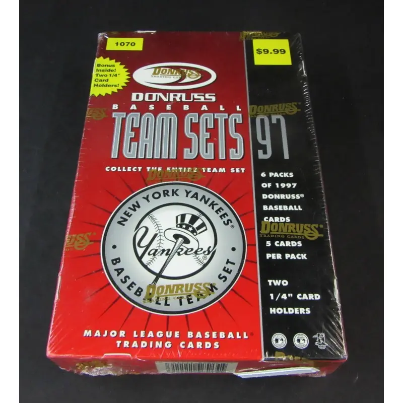 1997 Donruss Baseball Blaster Box (Yankees) (6/5)