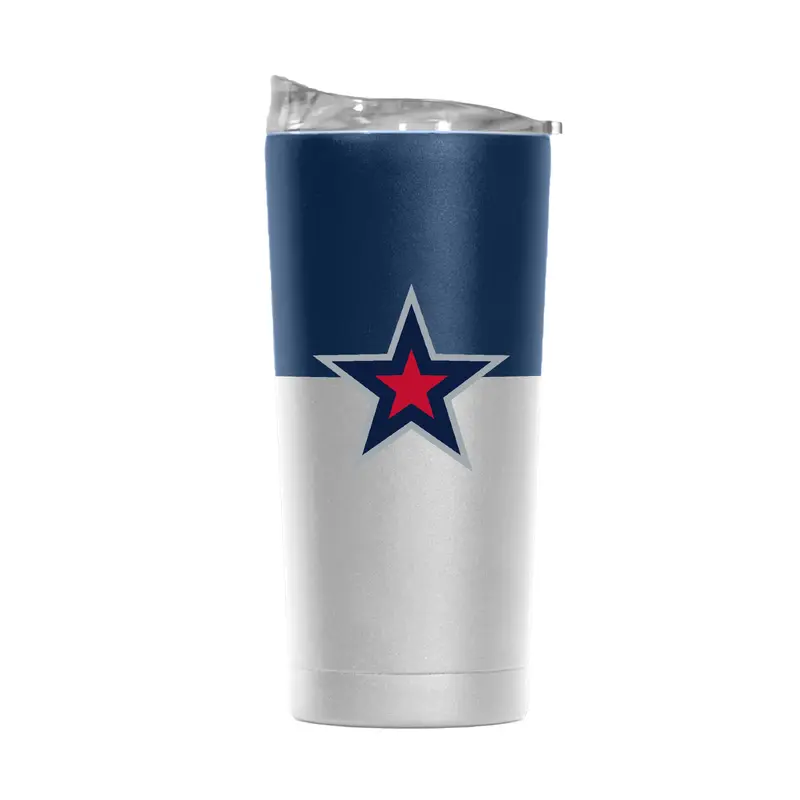 Robert Morris 20oz Colorblock Powder Coat Tumbler