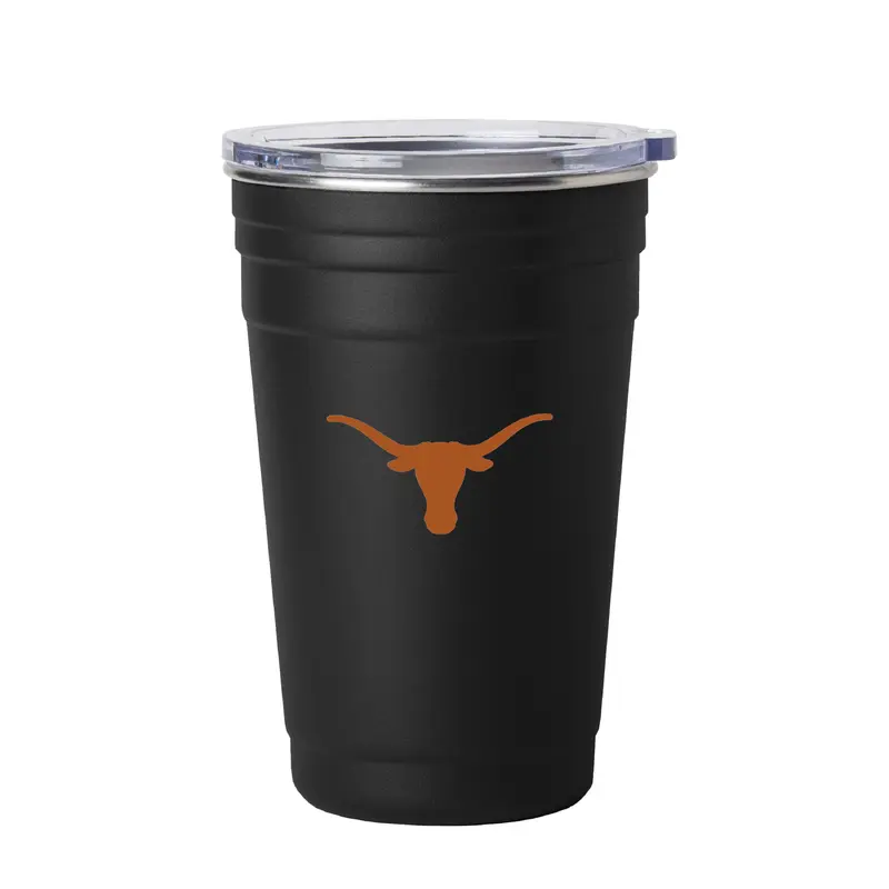 Texas Black 22oz Flipside Stainless Cup