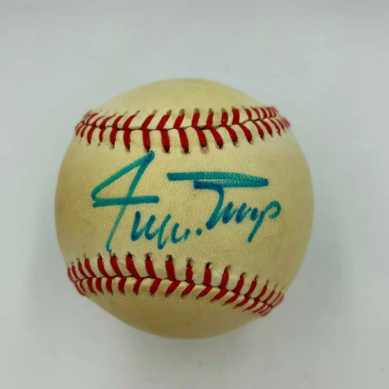 Willie Mays Signed Vintage National League Feeney Baseball With PSA DNA COA