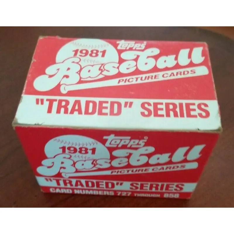 1981 Topps Traded Baseball Factory Set