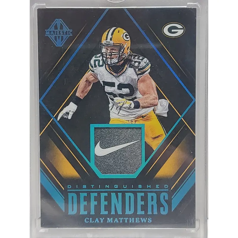 Clay Matthews 2018 Panini Majestic Nike Swoosh Patch #1/1