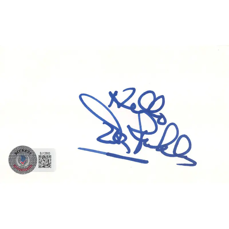 Don Rickles Casino Authentic Signed 3x5 Index Card Autographed  BAS #BJ12800